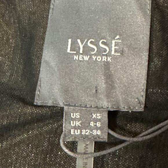 Lysse Sophia Cropped Camouflage Crepe Knit Jacket Lined Green Camo XS NWT - Picture 10 of 13